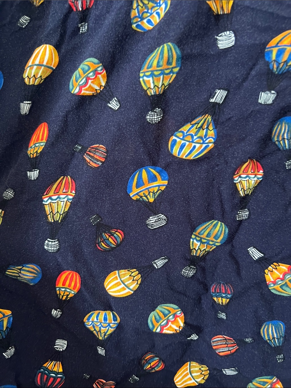 ModCloth Navy Hot Air Balloon Print Dress - Picture 6 of 8